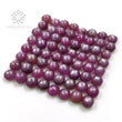 Milky STAR SAPPHIRE Gemstone Cabochon : 63.50cts Natural Untreated 6Ray Pink Star Sapphire Gemstone Round Cabochon 5mm 64pcs Lot For Jewelry