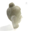 QUARTZ Gemstone Sculpture Figurine : 234.00gms Natural Untreated Quartz Gemstone Hand Carved BUDDHA Sculpture 83*53mm*50(h)mm