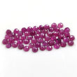 Raspberry Sheen PINK SAPPHIRE Gemstone Cut September Birthstone : 21.50cts Natural Untreated Sapphire Gemstone Round Shape Rose Cut 4mm 54pcs Lot For Jewelry