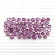 Raspberry Sheen PINK SAPPHIRE Gemstone Cut September Birthstone : 49.45ct Natural Untreated Sapphire Gemstone Hexagon Normal Cut 6*4.5mm - 8*7mm 56pcs For Jewelry