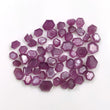 Raspberry Sheen PINK SAPPHIRE Gemstone Cut September Birthstone : 49.45ct Natural Untreated Sapphire Gemstone Hexagon Normal Cut 6*4.5mm - 8*7mm 56pcs For Jewelry