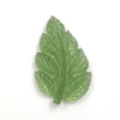 ANTIGORITE Green SERPENTINE Gemstone LEAF : 13.85cts Natural Untreated Serpentine Gemstone Hand Carved Indian Leaf 32*20mm 1pc For Jewelry