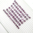 Raspberry Sheen SAPPHIRE Gemstone Normal Cut : 77.00cts Natural Untreated Pink Sapphire Hexagon Shape 5.5*5mm - 9*7.5mm 64pcs (With Video)