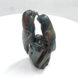 MULTI SAPPHIRE Gemstone Sculpture : 160gms Natural Untreated Sapphire Gemstone Hand Carved BIRDS Sculpture Figurine 81*48mm*32(h)