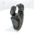 मल्टी नीलम रत्न मूर्तिकला: 160 ग्राम प्राकृतिक अनुपचारित नीलम रत्न हाथ नक्काशीदार पक्षी मूर्तिकला मूर्ति 81*48 मिमी * 32 (एच)