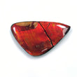 AMMOLITE Gemstone Cabochon : 65.40cts Natural Fossilized Shell Multi Color Red Sheen Ammolite Uneven Shape Cabochon 51*30mm (With Video)