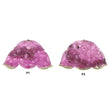Watermelon Tourmaline Gemstone Carving : Natural Untreated Unheated Tourmaline Hand Carved Flower