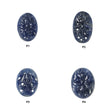 नीला नीलम रत्न नक्काशी: प्राकृतिक अनुपचारित बिना गर्म किया हुआ नीलम हाथ से नक्काशीदार अंडाकार आकार (वीडियो के साथ)
