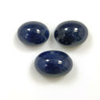 40.00cts Natural Untreated BLUE SAPPHIRE Gemstone Oval Shape Cabochon 14*11mm*8(h)mm - 16*12mm*8(h)mm 3pcs For Jewelry
