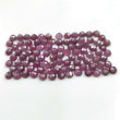 Raspberry Sheen PINK SAPPHIRE Gemstone Rose Cut : 36.65cts Natural Untreated Sapphire Round Shape 4mm 94pcs (With Video)