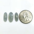 12.75cts Natural Untreated MULTI SAPPHIRE Gemstone Oval Shape Rose Cut 16*6mm - 18.5*9mm 3pcs Set For Jewelry