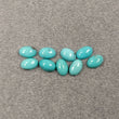 BLUE ARIZONA Kingman TURQUOISE Gemstone Cabochon : 3.50cts Natural Untreated Turquoise Oval Shape 6*4mm 9pcs