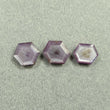 Raspberry Sheen PINK SAPPHIRE Gemstone Normal Cut : 12.30cts Natural Untreated Sapphire Hexagon Shape 10*8mm - 12*10mm 3pcs (With Video)