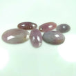 108.00cts Natural Untreated PINK SAPPHIRE Gemstone Oval Shape Rose Cut 18*14mm - 33*21mm 6pcs Lot For Jewelry