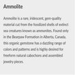 एमोलाइट रत्न कैबोकॉन: 16.60cts प्राकृतिक जीवाश्म शैल द्वि-रंग एमोलाइट नाशपाती आकार 31*18 मिमी (वीडियो के साथ)