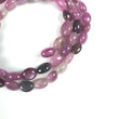 MULTI SAPPHIRE Gemstone Loose Beads : 77.00cts Natural Untreated Sheen Sapphire 14" Oval Shape Cabochon 5*4mm-8*6mm